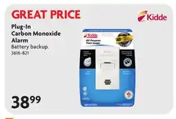 Home Hardware Plug-In Carbon Monoxide Alarm offer
