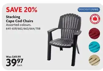 Home Hardware Stacking Cape Cod Chairs offer