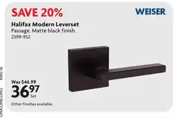 Home Hardware Halifax Modern Leverset offer