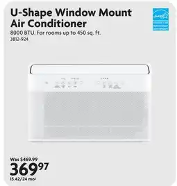 Home Hardware U-Shape Window Mount Air Conditioner offer