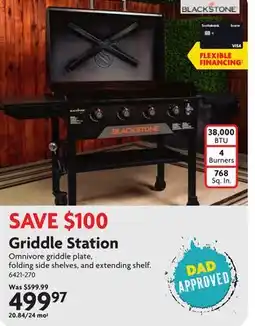 Home Hardware Griddle Station offer