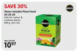 Home Hardware Water Soluble Plant Food 20-20-20 offer