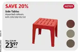 Home Hardware Side Tables offer
