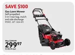 Home Hardware Gas Lawn Mower offer