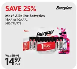 Home Hardware Max Alkaline Batteries offer