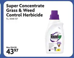 Home Hardware Super Concentrate Grass & Weed Control Herbicide offer