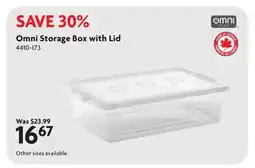 Home Hardware Omni Storage Box with Lid offer