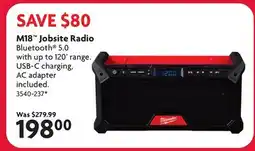 Home Hardware M18 Jobsite Radio offer