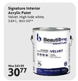 Home Hardware Acrylic Paint offer