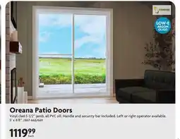 Home Hardware STANDARD Oreana Patio Doors offer