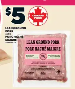 Valu-mart PORC HACHÉ MAIGRE offer