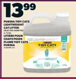 Valu-mart LITIÈRE POUR CHATS POIDS PLUME TIDY CATS PURINA offer