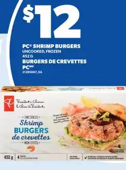 Valu-mart BURGERS DE CREVETTES PC offer