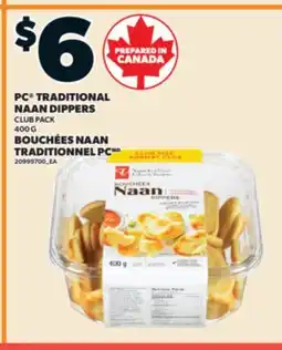 Valu-mart BOUCHÉES NAAN TRADITIONNEL PC offer