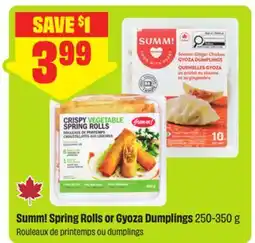 FreshCo Summ! Spring Rolls or Gyoza Dumplings offer