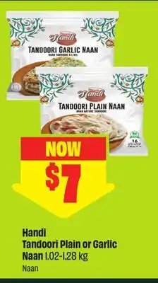 FreshCo Handi Tandoori Plain or Garlic Naan offer