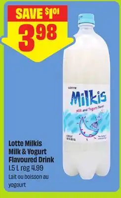 FreshCo Lotte Milkis Milk & Yogurt Flavoured Drink offer