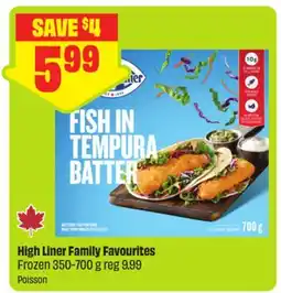 FreshCo High Liner Family Favourites Frozen offer