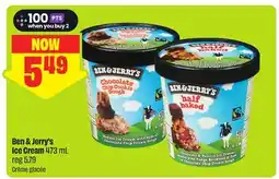 FreshCo Ben & Jerry's Ice Cream offer