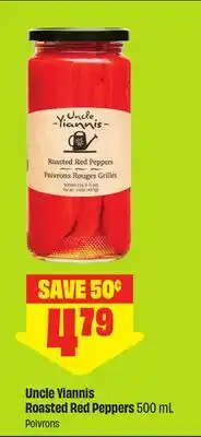 FreshCo Uncle Yiannis Roasted Red Peppers offer