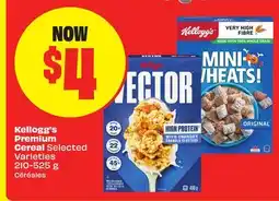 FreshCo Kellogg's Premium Cereal Selected varieties offer