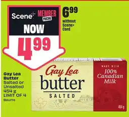 FreshCo Gay Lea Butter Salted or Unsalted offer