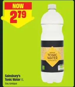 FreshCo Sainsbury's Tonic Water I L offer