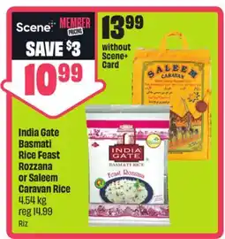 FreshCo India Gate Basmati Rice Feast Rozzana or Saleem caravan Rice offer