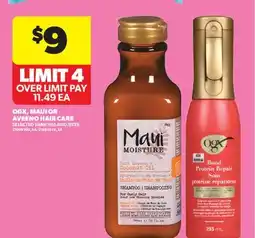 Real Canadian Superstore OGX, MAUI OR AVEENO HAIR CARE offer