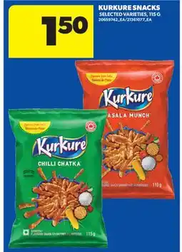 Real Canadian Superstore KURKURE SNACKS offer