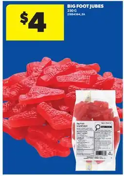 Real Canadian Superstore BIG FOOT JUBES offer