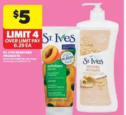 Real Canadian Superstore ST. IVES SKINCARE PRODUCTS offer