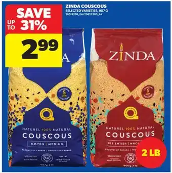 Real Canadian Superstore ZINDA COUSCOUS offer