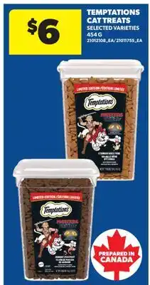 Real Canadian Superstore TEMPTATIONS CAT TREATS offer