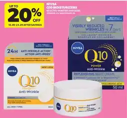 Real Canadian Superstore NIVEA Q10 MOISTURIZERS offer