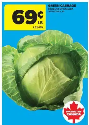Real Canadian Superstore GREEN CABBAGE offer
