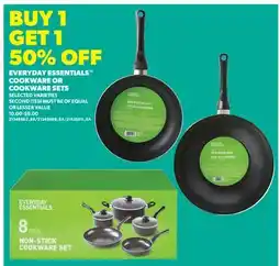 Real Canadian Superstore EVERYDAY ESSENTIALS COOKWARE OR COOKWARE SETS offer