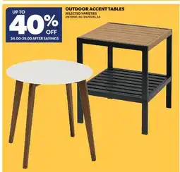 Real Canadian Superstore OUTDOOR ACCENT TABLES offer