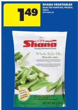 Real Canadian Superstore SHANA VEGETABLES offer