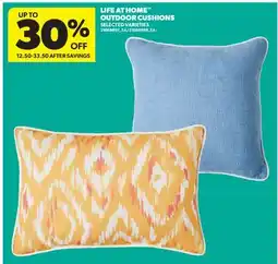 Real Canadian Superstore LIFE AT HOME OUTDOOR CUSHIONS offer