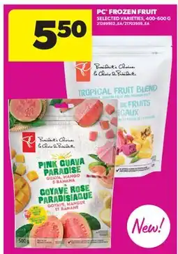 Real Canadian Superstore PC FROZEN FRUIT offer
