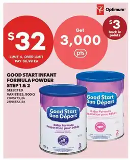 Real Canadian Superstore GOOD START INFANT FORMULA POWDER STEP 1 & 2 offer