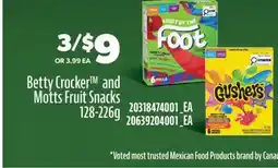 Real Canadian Superstore BETTY CROCKER AND MOTT'S FRUIT SNACKS offer