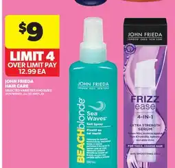 Real Canadian Superstore JOHN FRIEDA HAIR CARE offer