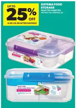 Real Canadian Superstore SISTEMA FOOD STORAGE offer