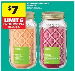 Real Canadian Superstore EVERYDAY ESSENTIALS CANDLES offer