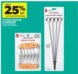 Real Canadian Superstore PC GRILL TOOLS OR ACCESSORIES offer