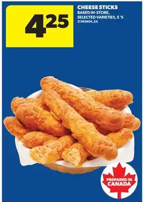 Real Canadian Superstore CHEESE STICKS, 5' S offer