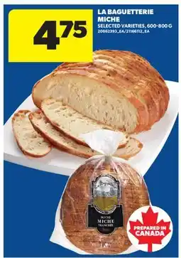 Real Canadian Superstore LA BAGUETTERIE MICHE offer