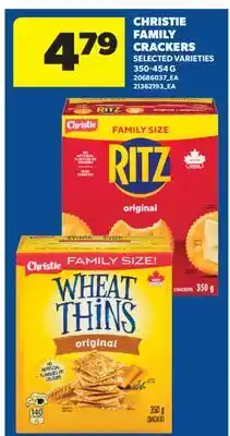 Real Canadian Superstore CHRISTIE FAMILY CRACKERS offer